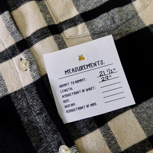 NWT!! THREAD & SUPPLY Baxter Plaid Shirt Black & Beige Buttondown Flannel Large - Picture 16 of 16